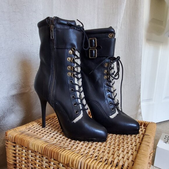 ALDO Borrelli Stallins Knee High Boots - Picture 8 of 9